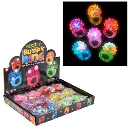 288 pieces LighT-Up Bumpy Ring - Rings