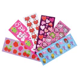 2400 pieces Valentine's Sticker Assortment 100ct - Tattoos and Stickers