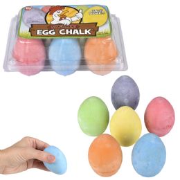 24 Wholesale 2.5" Egg Sidewalk Chalk