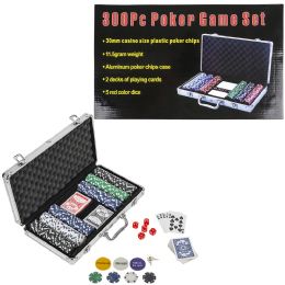 2 of Poker Set In Aluminium Case