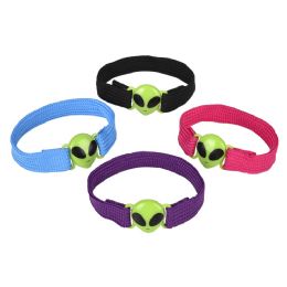 864 pieces Alien Woven Bracelet 7.5" 24/unit - Bracelets