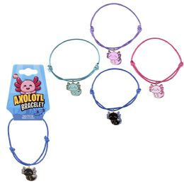 288 pieces Axolotl Cord Bracelet 7" - Bracelets