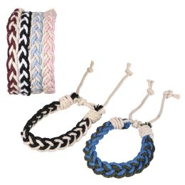 432 pieces Two Tone Adjustable Friendship Bracelet - Bracelets