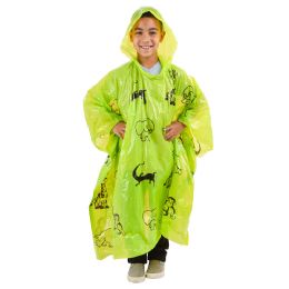 150 pieces Zoo Poncho 51.5" X 36" - Umbrellas & Rain Gear