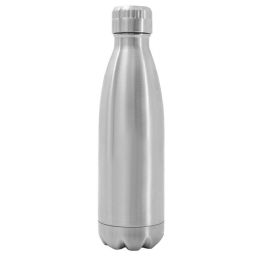 24 pieces 17oz Dbl Wall Ss Vacuum Bottle Silver - Drinking Water Bottle