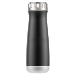 24 pieces 17oz Double Wall Black Insulated Bottle - Drinking Water Bottle