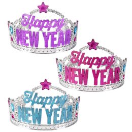 288 pieces "happy New Year" Tiara - New Years