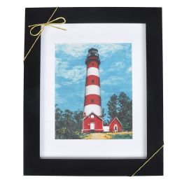 8 pieces 8"x10" Lighthouse Framed Art - Picture Frames