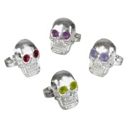 8640 pieces Plastic Skull Ring 0.75" - Rings