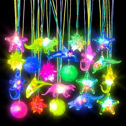 288 pieces 17" LighT-Up Necklace Asst 36pcs/unit - Necklace