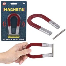 72 pieces Metal Horseshoe Magnet 4" - Refrigerator Magnets
