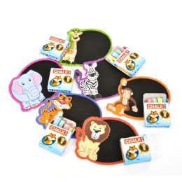 288 pieces Zoo Animal Chalkboard Set - Chalk,Chalkboards,Crayons
