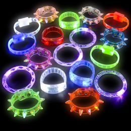 144 pieces 8" LighT-Up Bracelet Asst 24pcs/unit - Bracelets