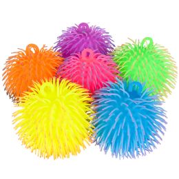 72 pieces 7" TwO-Tone Puffer Ball - Balls