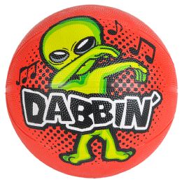25 pieces 9.5" Dabbin Alien Basketball - Balls