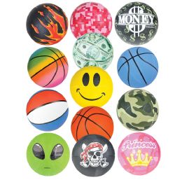 25 pieces 9.5" Regulation Basketball Assortment (25pc/min) - Balls