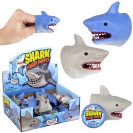 288 pieces 2" Stretchy Shark Finger Puppet - Magic & Joke Toys