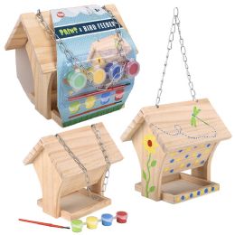 12 pieces Paint A Bird Feeder 6" - Craft Kits