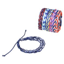 432 pieces Braided Sailor Bracelet 7" - Bracelets