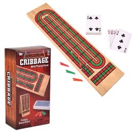 24 Wholesale 14.5" Cribbage Box Set 24/