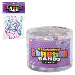 288 pieces Mystical Silicone Stretch Bands - Rubber Bands