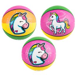 50 pieces 7" Rainbow Unicorn Basketball - Balls