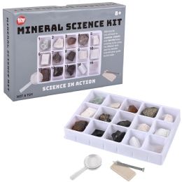 24 pieces Mineral Science Kit 15pc - Craft Kits