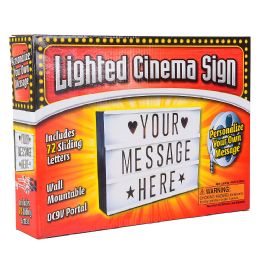 12 of Led Lighted Cinema Box 12"