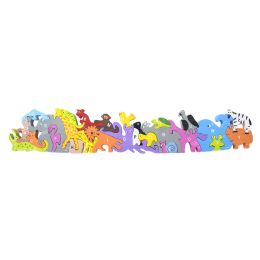 18 pieces 23.25" X 5" 26pc Alphabet Animal Puzzle - Puzzles