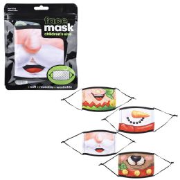144 pieces Holiday Face Mask Child Size - Face Mask