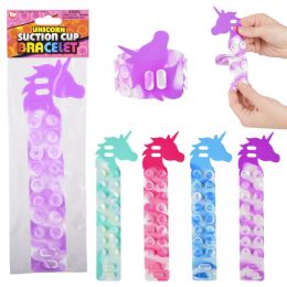 288 pieces 9.33" Unicorn Suction Cup Bracelet - Bracelets