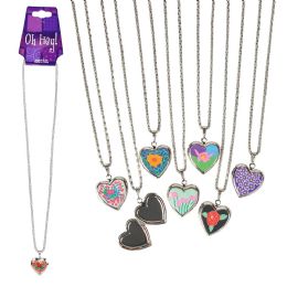 600 pieces Heart Locket Necklaces - Necklace