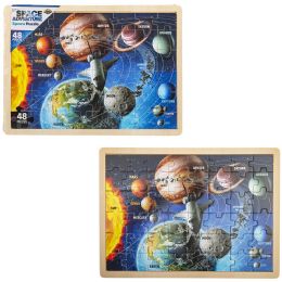 16 pieces 15.75" X 11.75" 48pc Space Puzzle - Puzzles