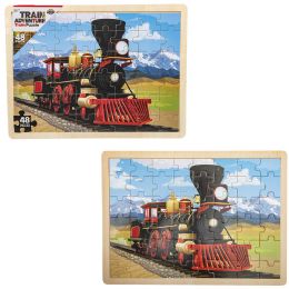 16 pieces 15.75" X 11.75" 48pc Locomotive Puzzle - Puzzles