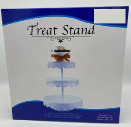240 Sets Metal Cake Stand, Dessert Stand 3 Layers - Party Accessory Sets
