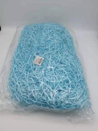 24 of Light Blue Paper Shred Filler Gifts Wrapping 7.4 oz