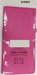 72 of Fuchsia Round Table Cover 84in