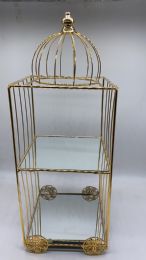 6 Pieces Metal Birdcage Cake Stand 8 X 8in - Party Accessory Sets