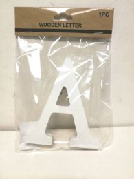 240 of Letter A 5" White Standing Wooden Letters