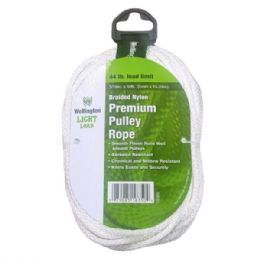 12 pieces Wellington 50 Foot X 3/16" Braided Nylon Premium Pulley Rope - Rope and Twine