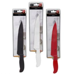 12 pieces 7" Carving Slicing Knife In Assorted Colors - Kitchen Knives
