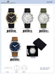 12 pieces Men's Watch - 54873-B8 assorted colors - Men's Watches