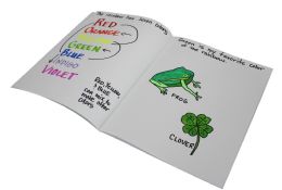 24 Pieces Soft Cover Blank Book, Portrait 7" X 8.5" - Note Books & Writing Pads