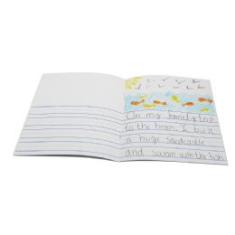 24 Pieces Soft Cover Thin Ruled Book, Portrait 7" X 8.5" - Note Books & Writing Pads