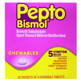 32 of Pepto Bismol - Chewable Tablets 4 ct