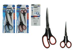 96 pieces Scissors 2 Pcs 8.5+5.1" 2.0mm Thick - Scissors