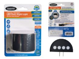 96 Pieces Night Light Led Etl Sensor 2.8"x2.24"x1.6" - Night Lights