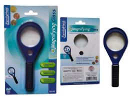 96 pieces Magnifying Glass 2.3" Dia X 6' H - Magnifying  Glasses