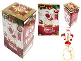 12 pieces Christmas Climbing 13x25cm Rope 1m Long - Christmas Novelties