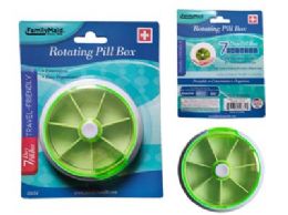 96 Pieces Rotating Pill Box - Pill Boxes and Accesories
